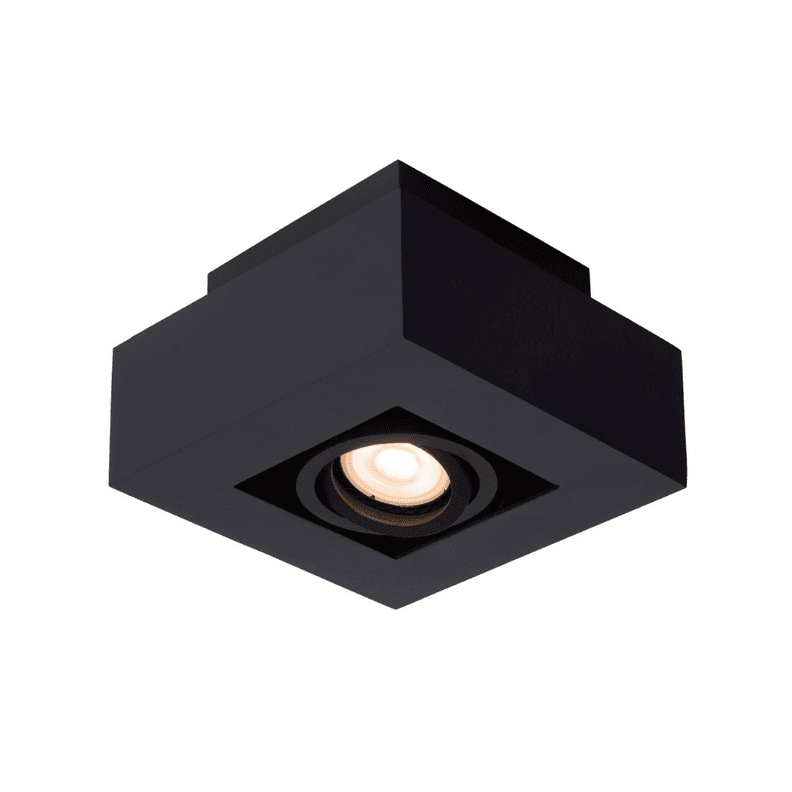 Lampara de Techo Direccional Xirax Negro 1xGU10