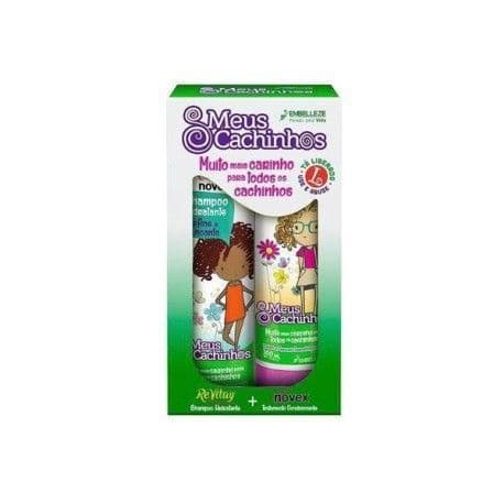 KIT SHAMPOO + ACONDICIONADOR MEUS CACHINHOS NOVEX