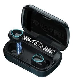 Audifonos Inalambricos Bluetooth M10 Powerbank 2000 Negro