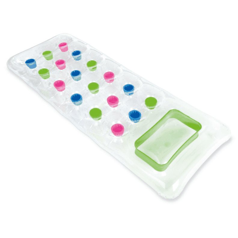 Flotador Inflable Pocket Suntanner 188x71 Cm Verde