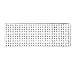 Plato Rectangular 42 Cms Bossa Nova Transparente
