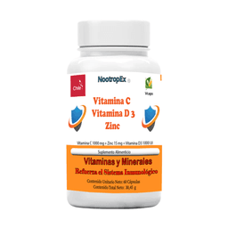 Vitamina C + Vitamina D3 + Zinc Diseno 1