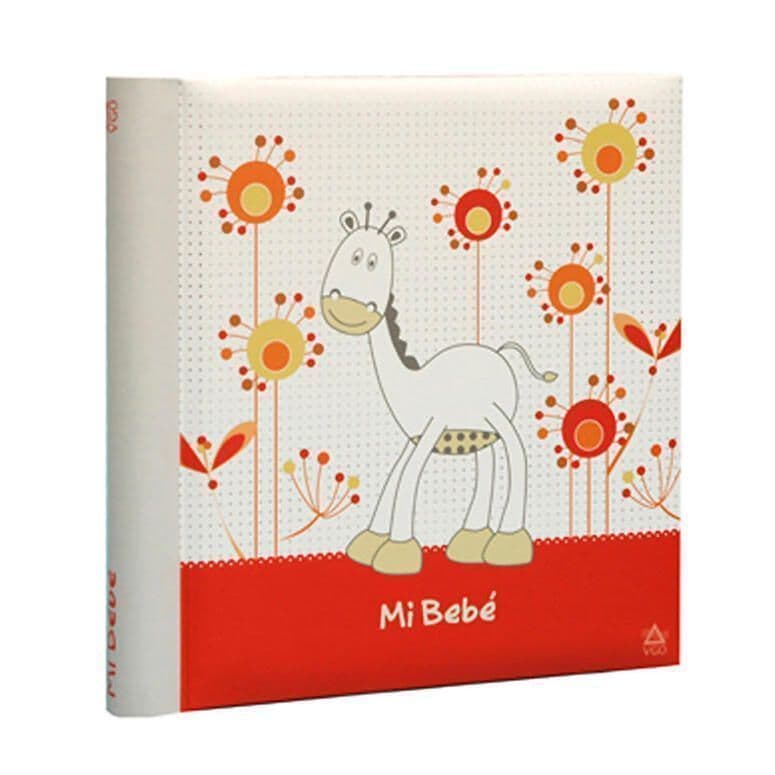 Album infantil con memo y caratulas- para ensobrar 13x18 cm / 200F Naranjo