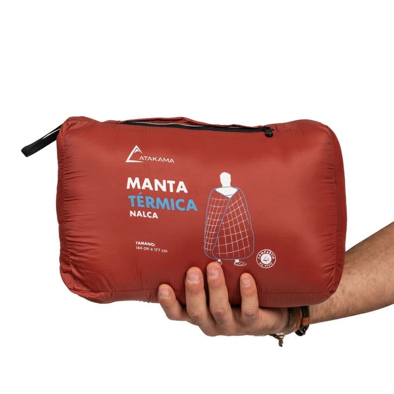 Manta Termica Nalca Verde L Atakama Outdoor Burdeo