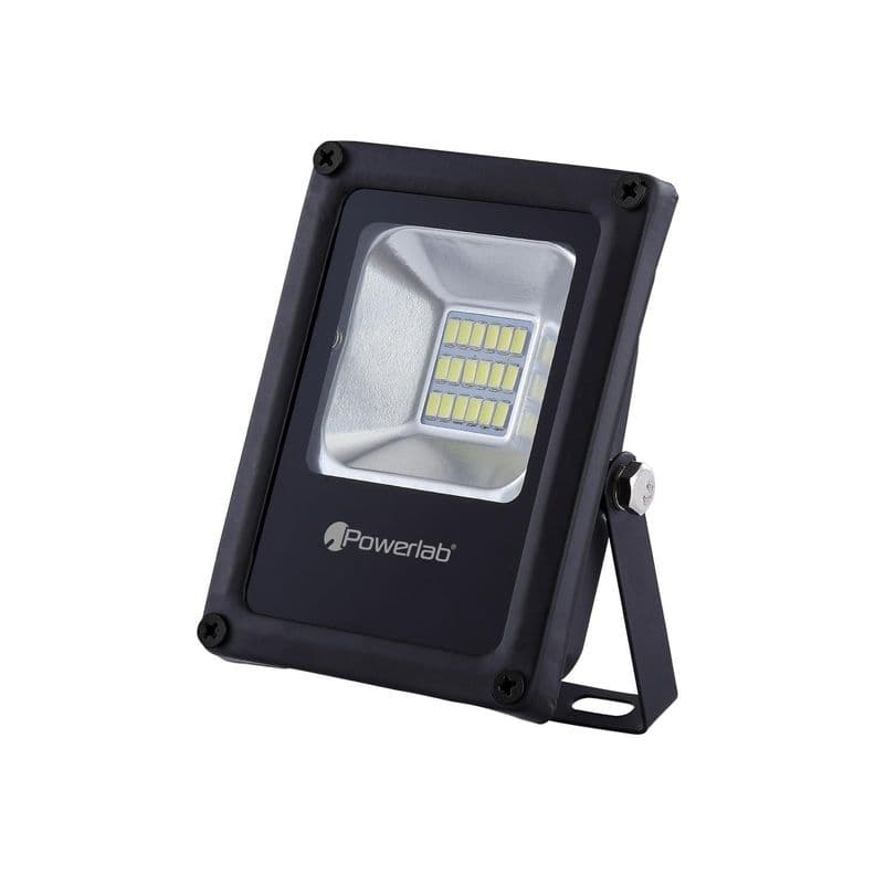 Foco Reflector Led 10w Blanco Frio Exterior - Ps Negro