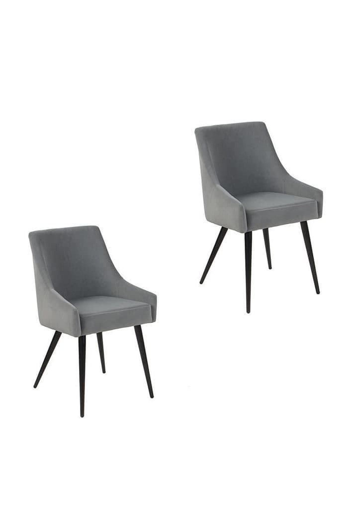 Pack 2 Sillas Comedor Jean Gris