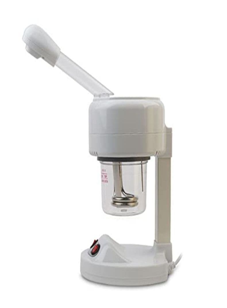 Vaporizador Facial con Ozono de Mesa Blanco
