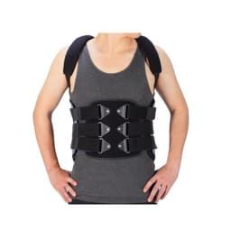 Corset Bivalvo Inmovilizador Lumbo Sacral c/Hombros Talla S Negro