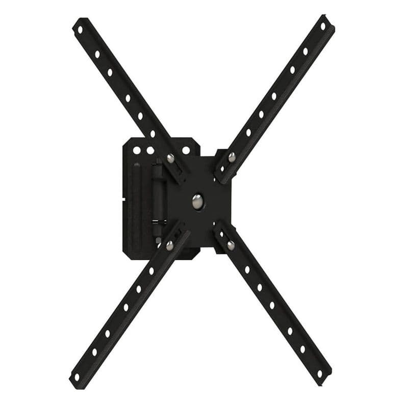 Soporte TV Articulado Con Extensores 10" a 55" 130 30kg SBRP1020 Brasforma Negro Mate