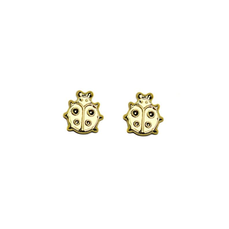 Aros Chinita Enchapado Oro 18K Dorado