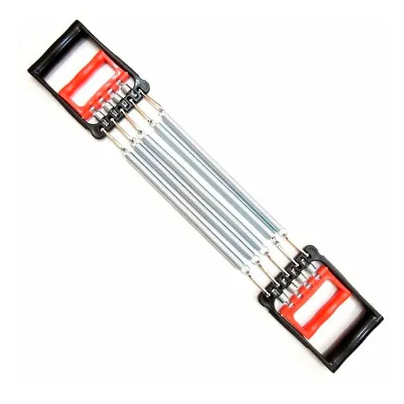 Extensor Con Manijas Pecho Brazos 5 Resortes Fitness Diseno 1