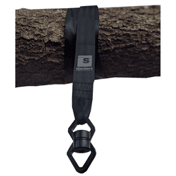 Correa Giratoria Para Colgar en Arboles Swivel Hanger Negro