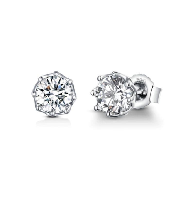 Aros Puntos de Luz Plata fina ley S925