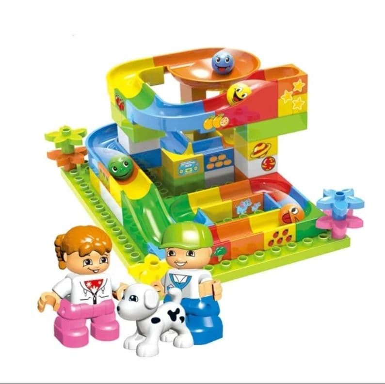 Bloque Didactico construccion tobogan 72 pcs.