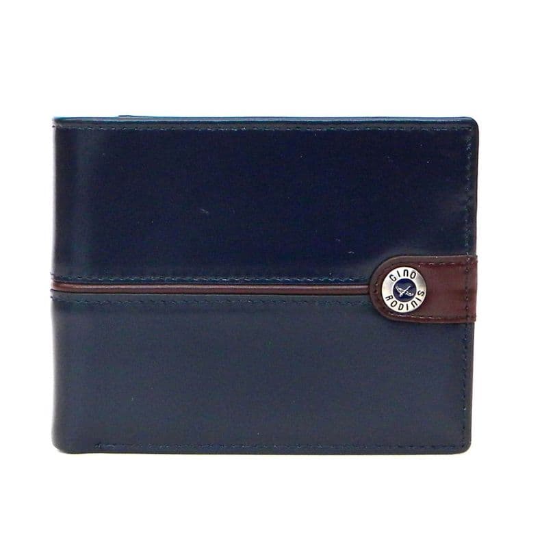 Billetera Invictus 577 Azul/Marron