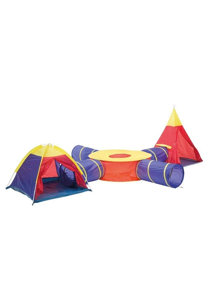 Juego de carpas conectadas