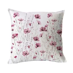 FUNDA COJIN ALGODON FLORCITAS UNICORNIO 45X45 Diseno 1