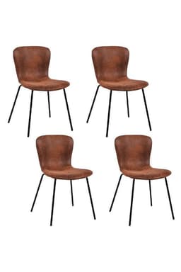 Pack 4 Sillas de Comedor Citrino Cafe