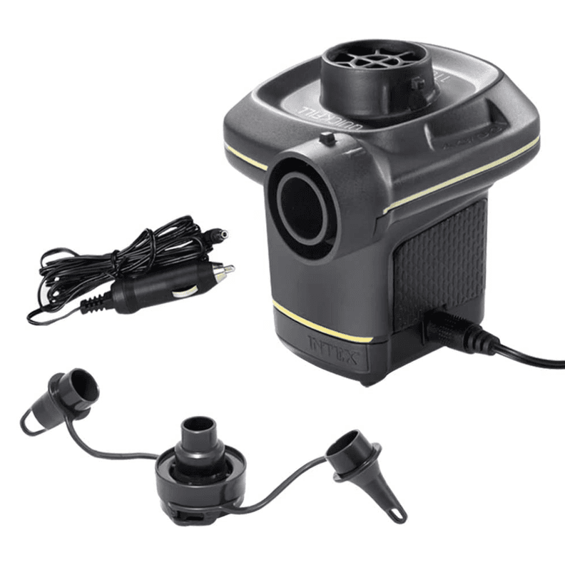 Inflador Electrico Corriente 220-240V + Adapt Auto Negro