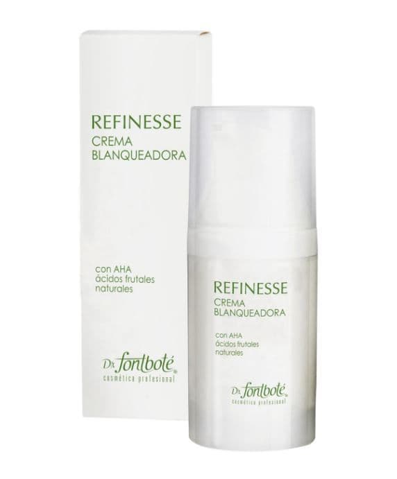 Crema Blanqueadora Con Aha Dr Fontbote 30g Blanco