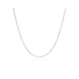 Cadena Grumet Plateada 6 mm 60cm