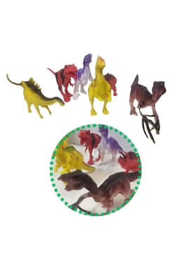 Set de 6 dinosaurio de juguete diferentes disenos PB-C12 0