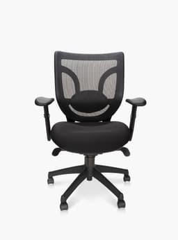Silla Oficina Black Base Nylon Negro