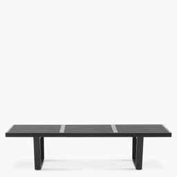 Banqueta de Madera Nelson (Replica) Negro