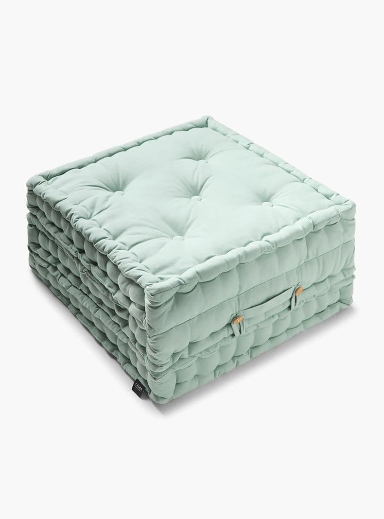 Cojin de Suelo Gavema 60x60x10(x3) Verde Claro