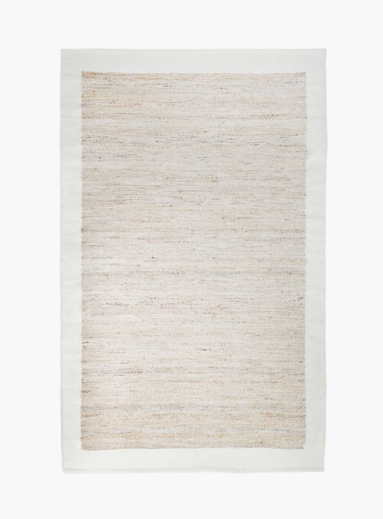 Alfombra Yute/Lana Maihue 150x200 Natural Cafe