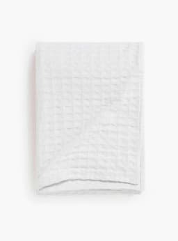 Cubrecama Panal 180x260 Blanco (cama 1 o 1 1/2 plazas)
