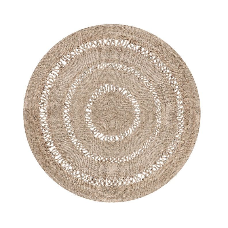 Alfombra Yute Oasis 150 Crudo Crema