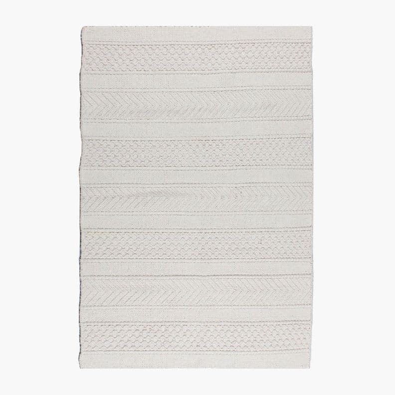 Alfombra Algodon Bartolome 200x300 Blanco