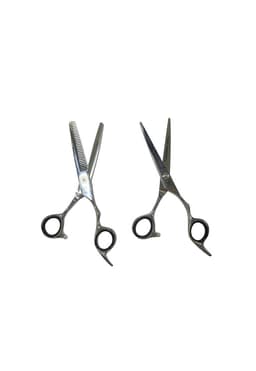 Set De Tijeras Para Corte De Cabello WMARK NG-001 6" Plata