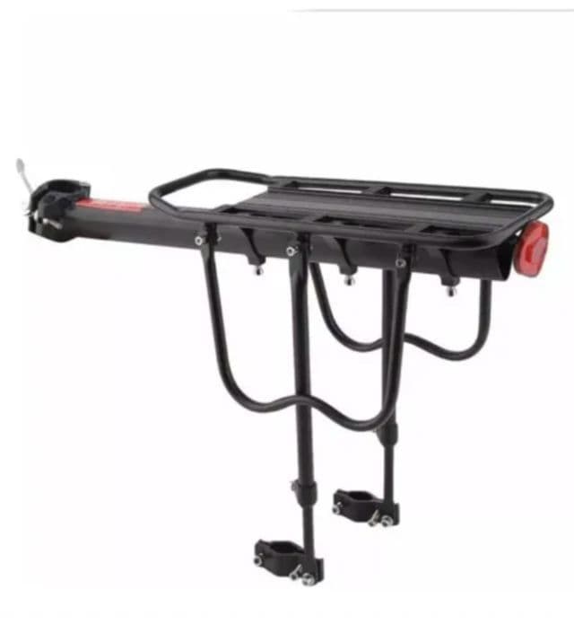Parrilla De Bicicletas Adaptable Negro