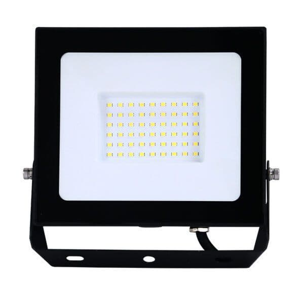 PROYECTOR LED ECOTHIN 50W 6000K FRIO CERTIFICADO Negro Mate