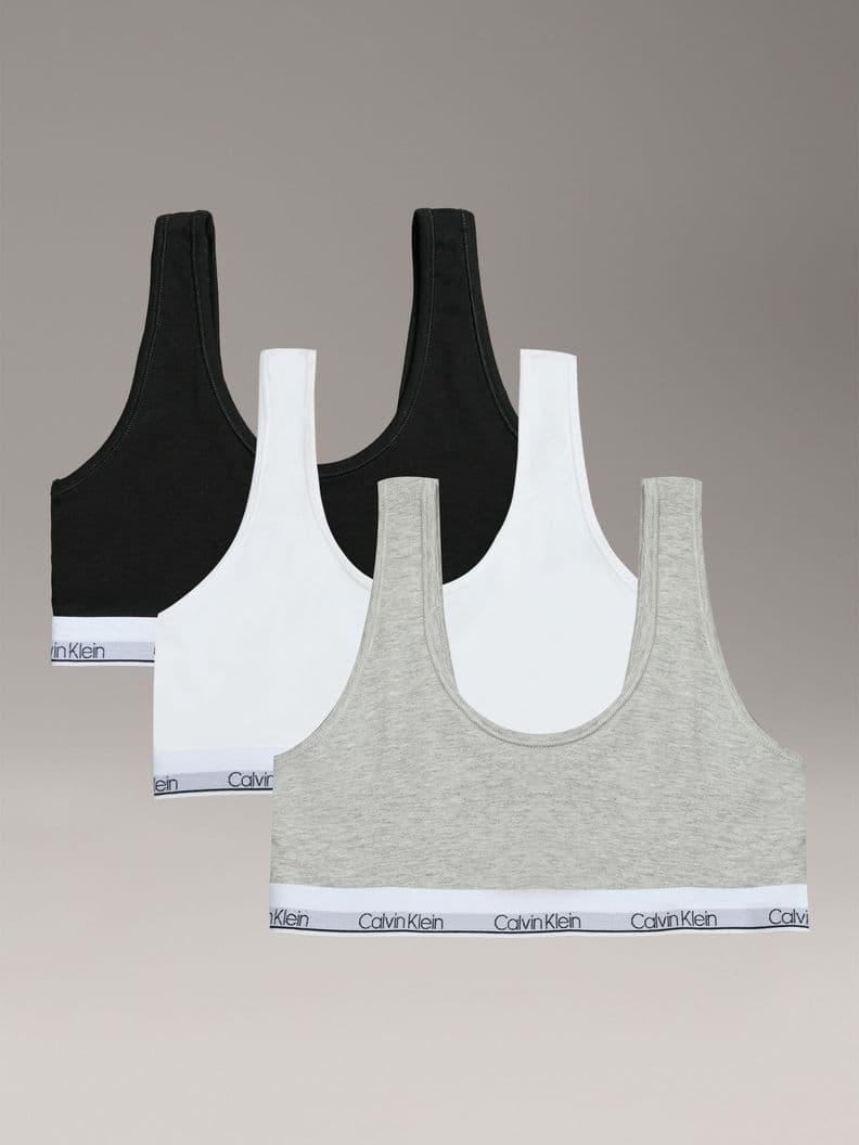 Pack 3 Bralettes p Nina Multicolor 703 Calvin Klein S