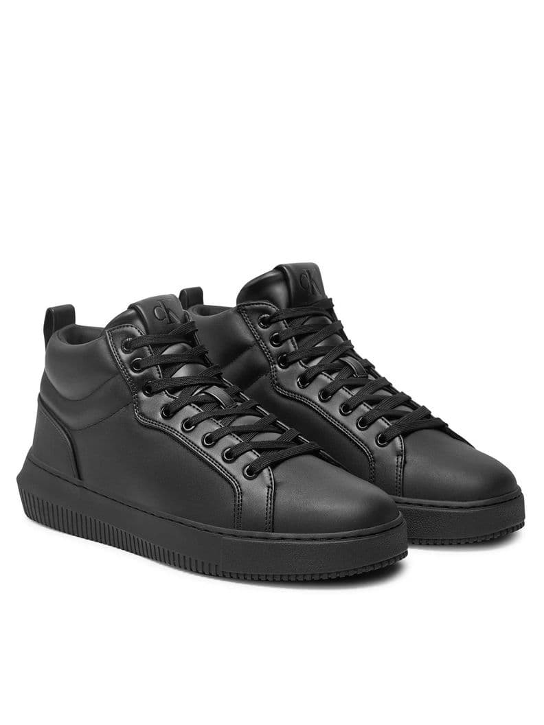 Zapatillas de Cuero Chunky Negro Calvin Klein Hombre 40