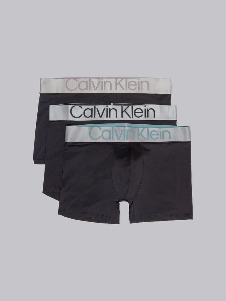 Pack 3 Boxers Brief Steel Micro Negro Calvin Klein S