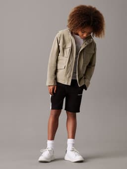 Short Nino Color Block Relaxed Negro Calvin Klein 6