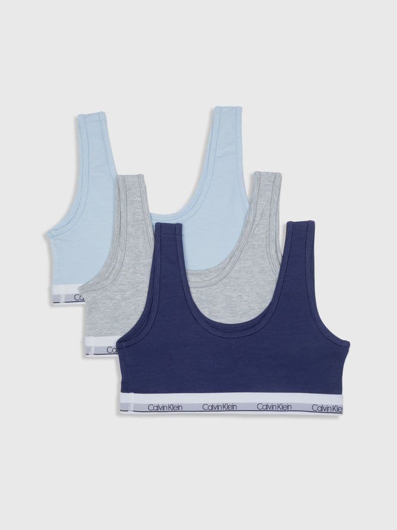 Pack 3 Bralette Nina Modern Multicolor Calvin Klein S