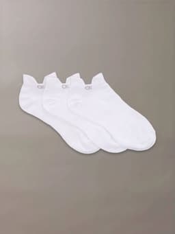 Pack 6 Calcetines Flat Knit Blanco Calvin Klein