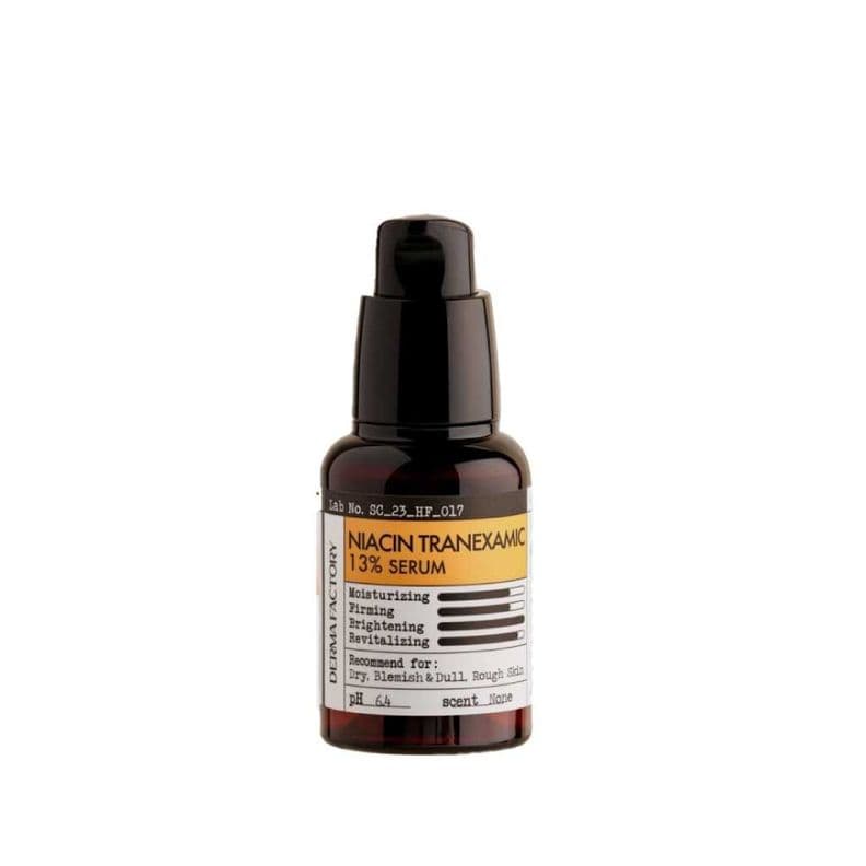 Serums suero iluminador 10% niacinamida 3% acido tranexamico Transparente