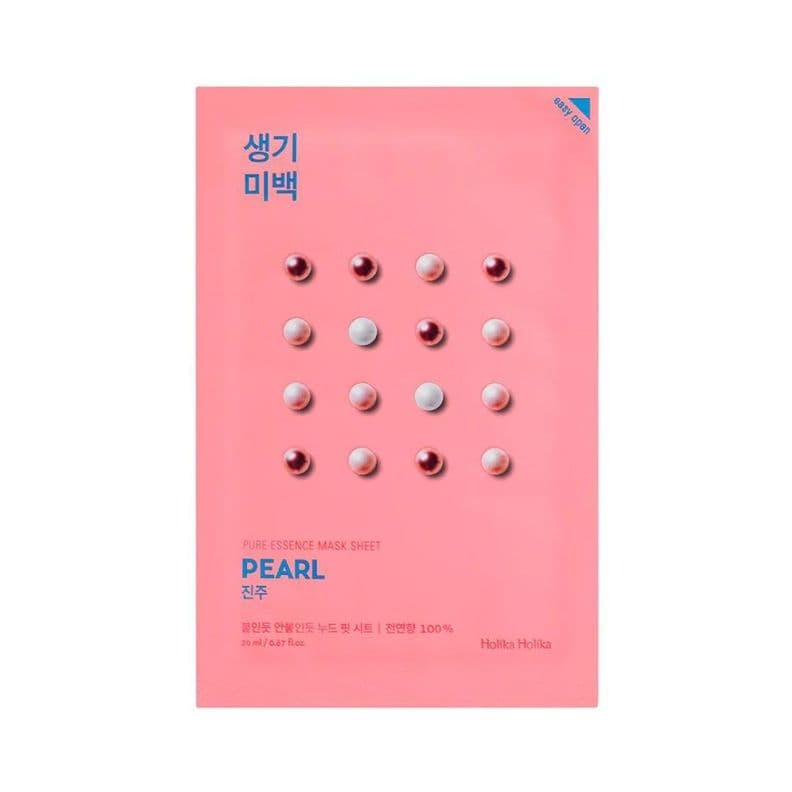 Mascarila Facial de Perla Holika Cosmetica Coreana Transparente
