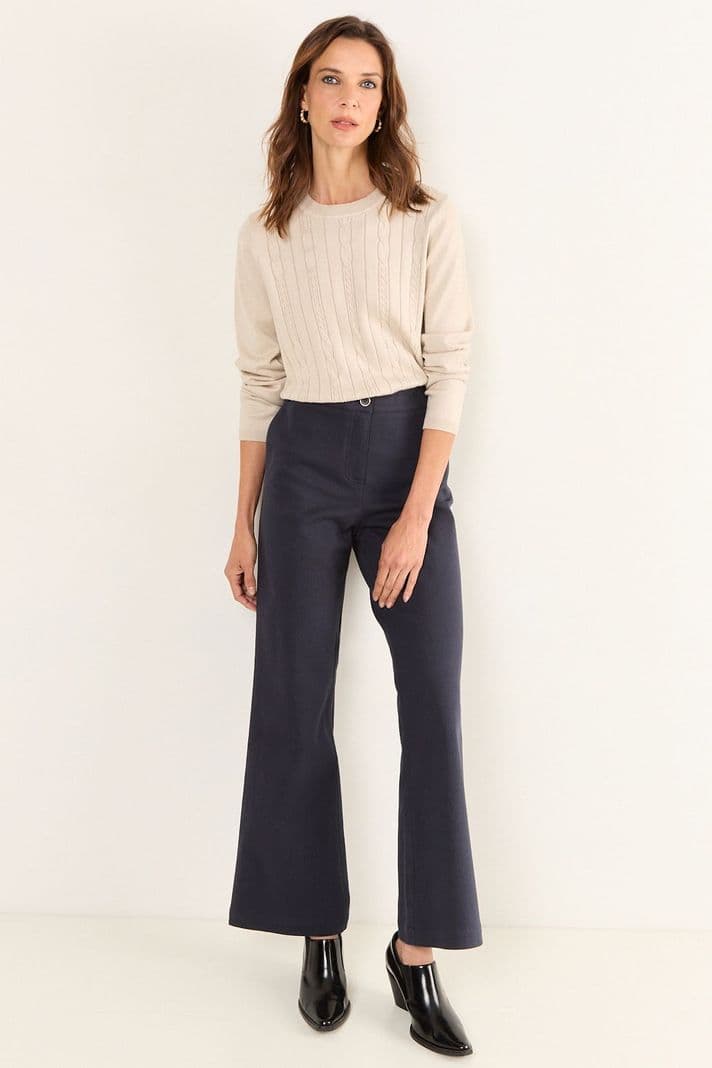 Pantalon Flare Azul Ma Griffe 11002126004104 48
