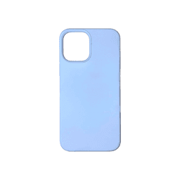 Carcasa Silicona iPhone 12 Pro Max Celeste