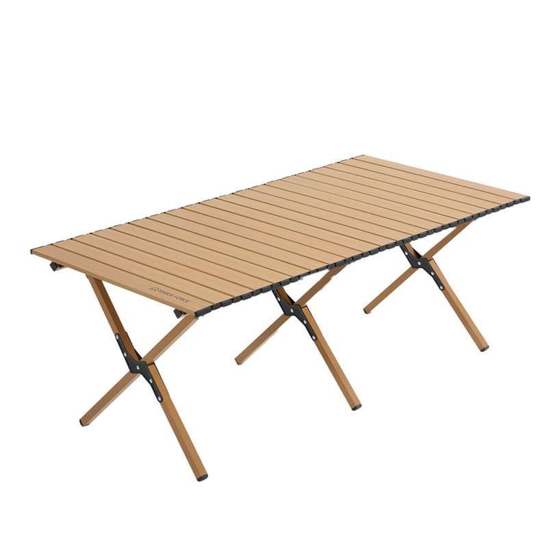 Mesa Plegable Camping Licanray Cafe Claro