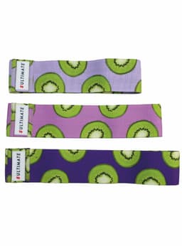 Pack 3 Hip Loop Kiwi Banda Elastica Glute Limited Edition Verde