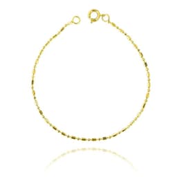 Pulsera Punto Coma Enchapado Oro 18K
