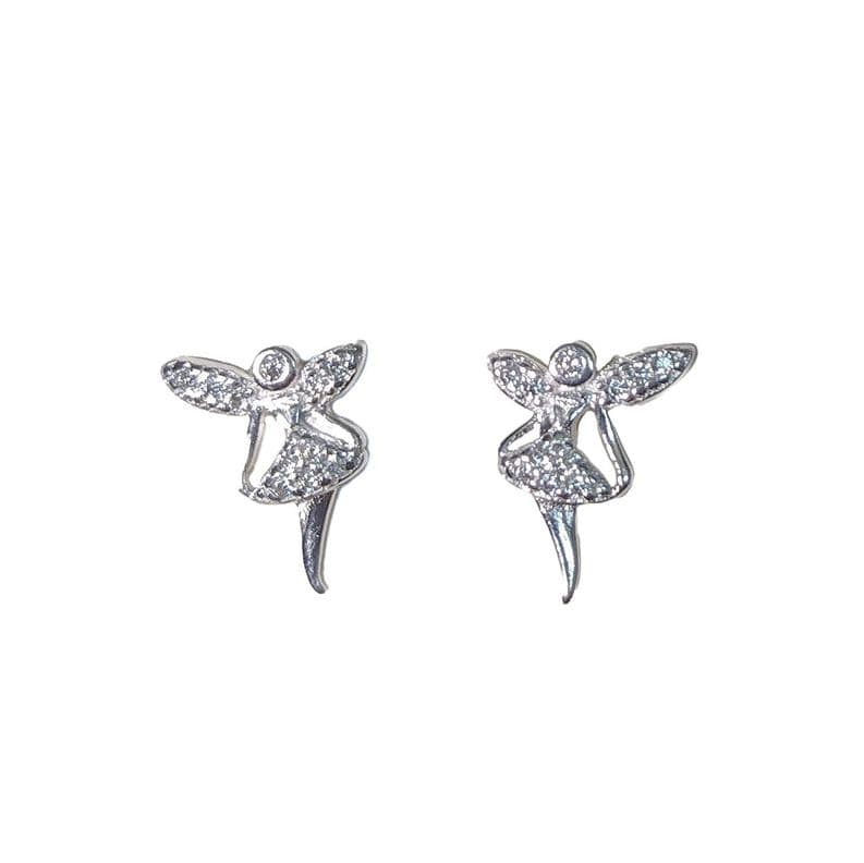 Aros Hada Circon Mini Plata fina 925
